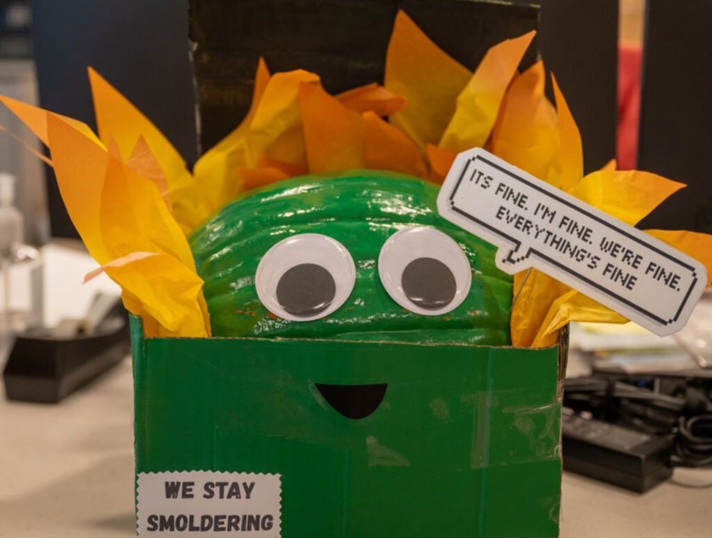 Dumpster Fire: Kelly Morris, Jessica Harlow, and Amanda Clements | Pantops infusion leadership