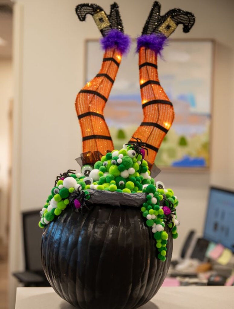 Witches Brew (cauldron with legs): Alexis Hilton 