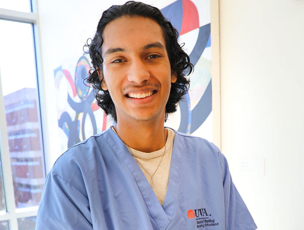 Nursing student Ariel Till tells fellow nursing students not to fret, but to intentionally step out and join the group to find community of like-minded peers.