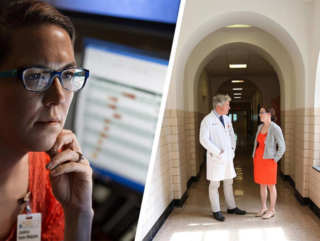 An NIH-, AHRQ, and NSF grantee, Keim-Malpass and UVA scientist Randall Moorman to develop CoMET, a unique software system that uses continuous monitoring to visually predict patients' decompensation.