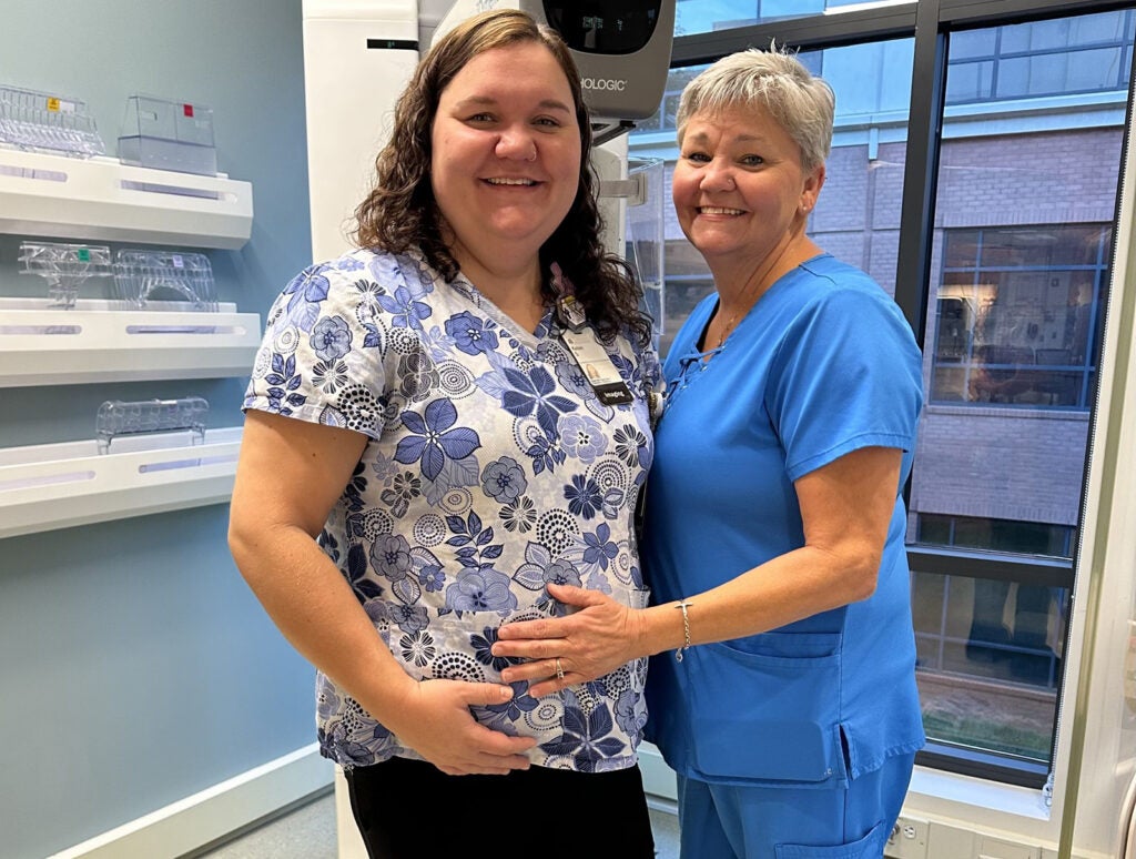 Kelsie Shifflett and Angie Collins_UVA Health_Hope at Work