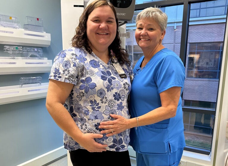 Kelsie Shifflett and Angie Collins_UVA Health_Hope at Work