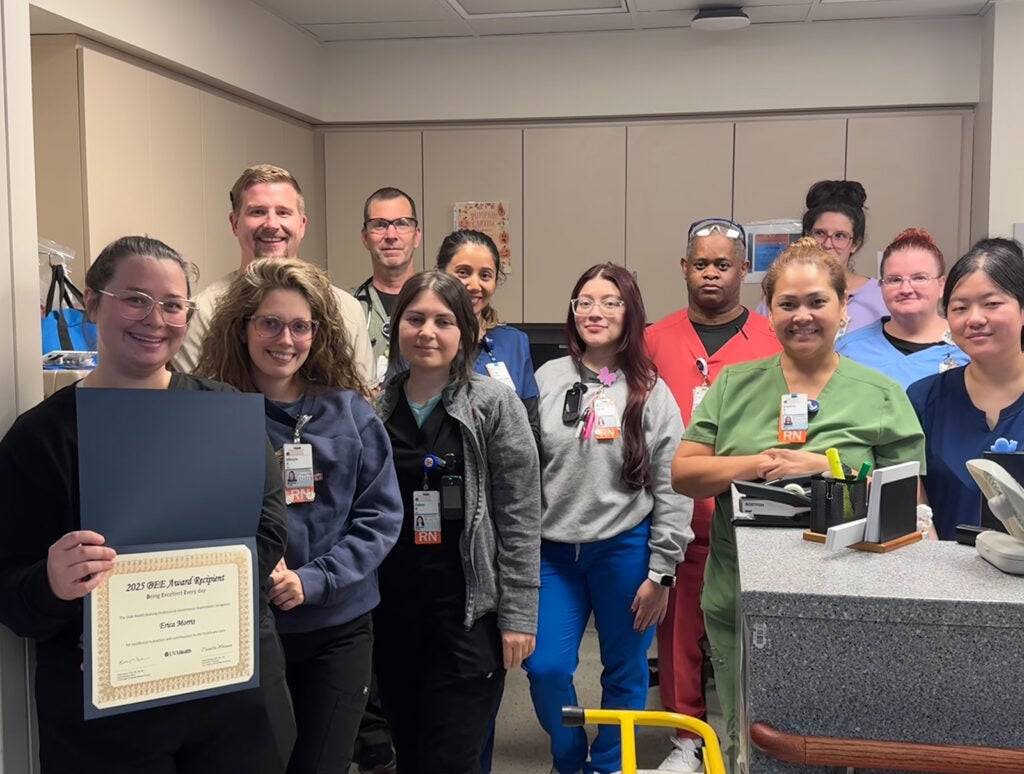 UVA Health_BEE Award_Erica Morris_group
