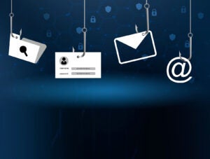 fishing rod is harvesting user data in cyberspace.