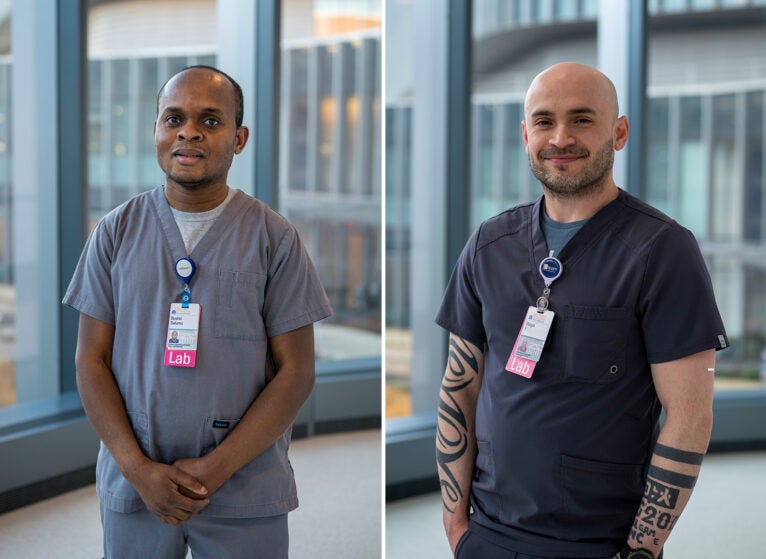 (l-r: Bushiri Salumu and Biagio Fittipaldi)