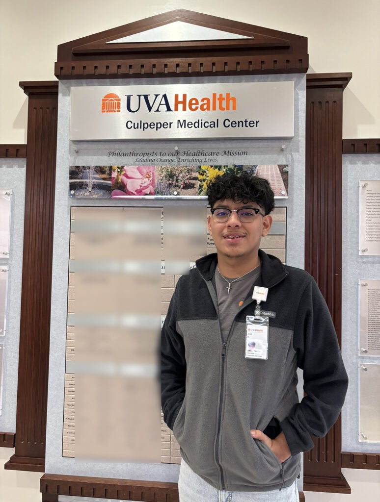 Hope at Work_Joel Baca_UVA Health Culpeper Medical Center
