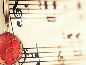 Christmas Music Concept