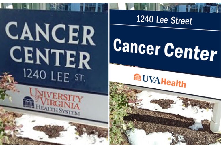 new sign and old sign