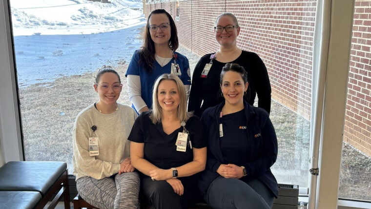 Kaylah Holsapple, Ashlynn Dinsmore, Caitlin Payne_Nicole Maupin, Sarah Jinkins_UVA Health