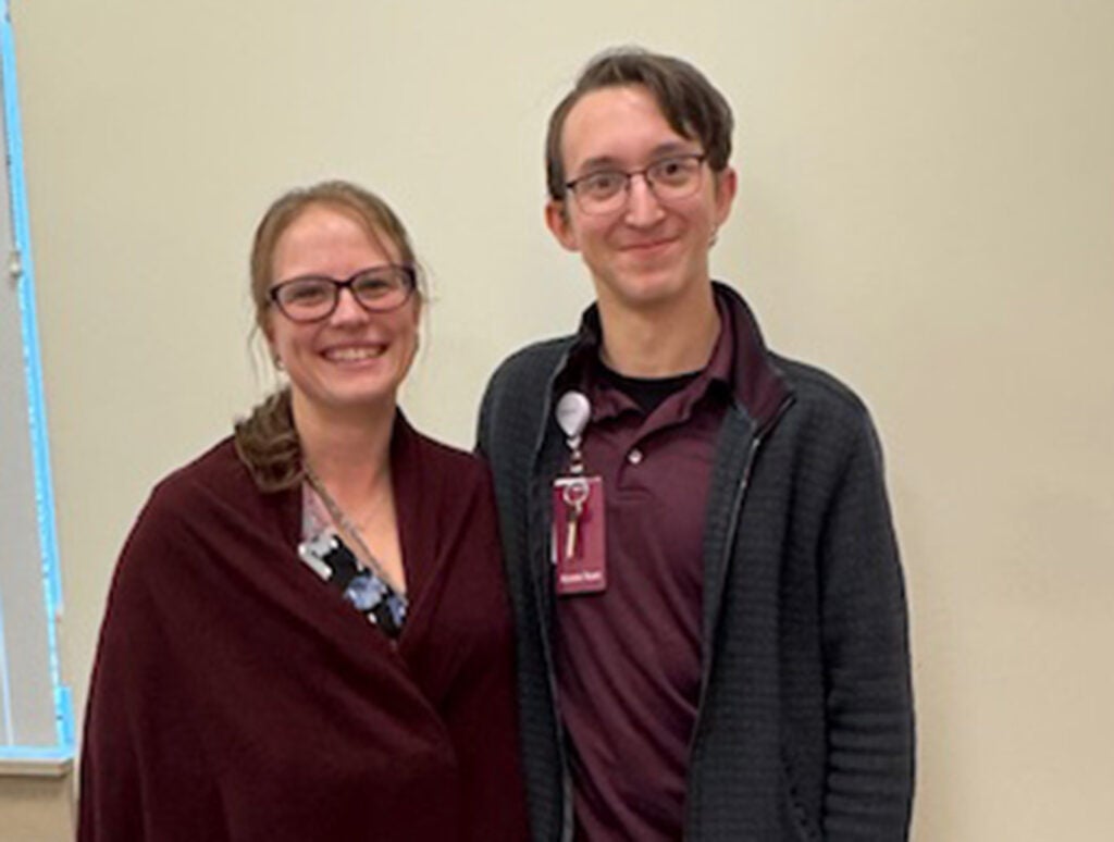 Zion Crossroads Access Team: Mariah Williams and Noah Gallagher 