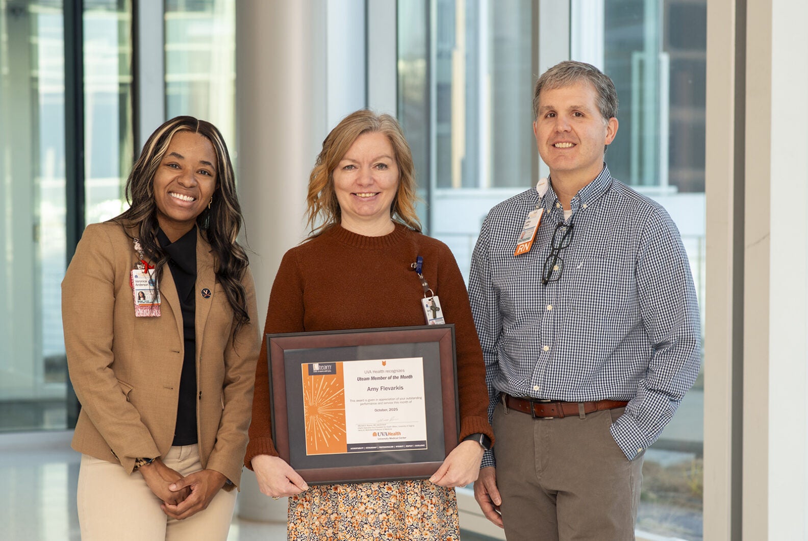 Uteam Member of the Month_UVA Health_standard_Amy Flevarkis2