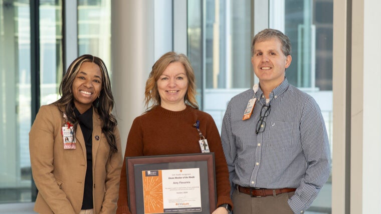 Uteam Member of the Month_UVA Health_standard_Amy Flevarkis2