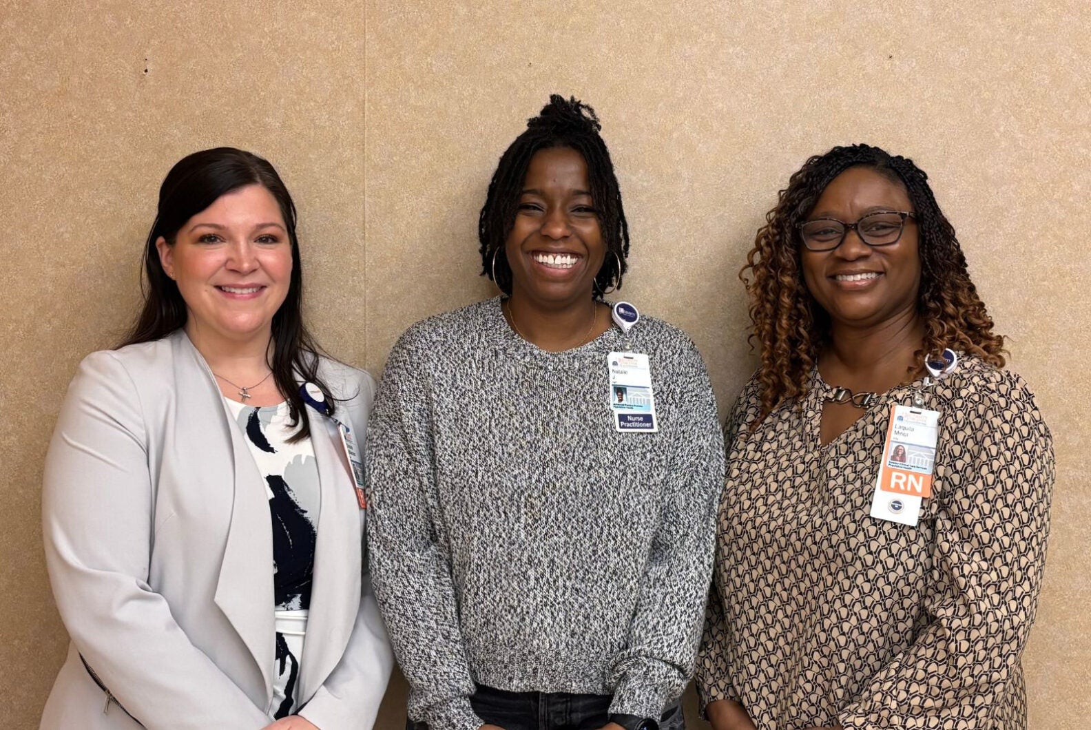 Christina Williamson, BSN, RN, OCN; Natalie Jefferson, DNP, APRN, FNP-BC; and Laquita Minor, MSN, BA, RN, NE-BC