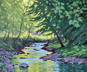 Debra Sheffer The Gorge on Bullpasture art