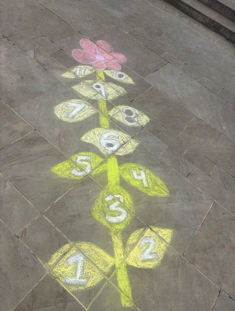 sidewalk chalk