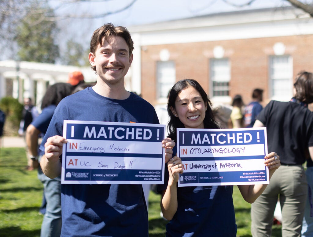 UVA School of Medicine Match Day 2026