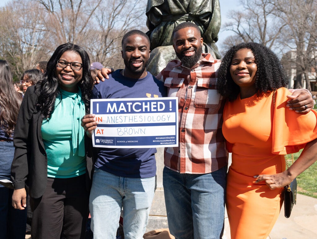 UVA School of Medicine Match Day 2026