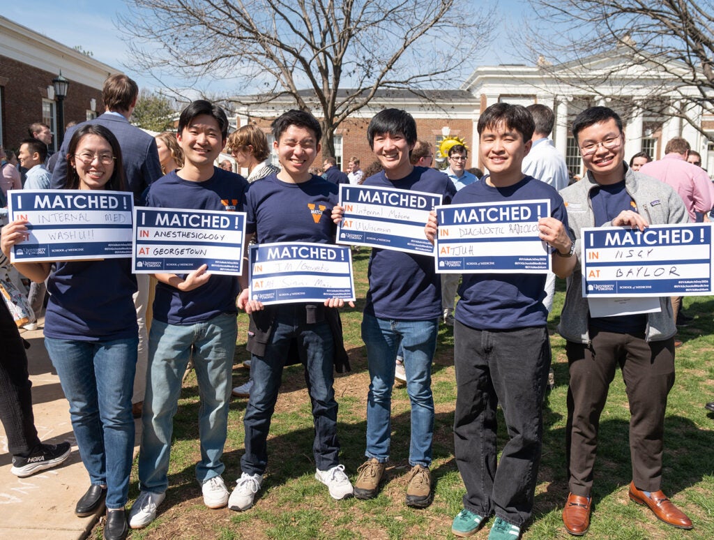 UVA School of Medicine Match Day 2026