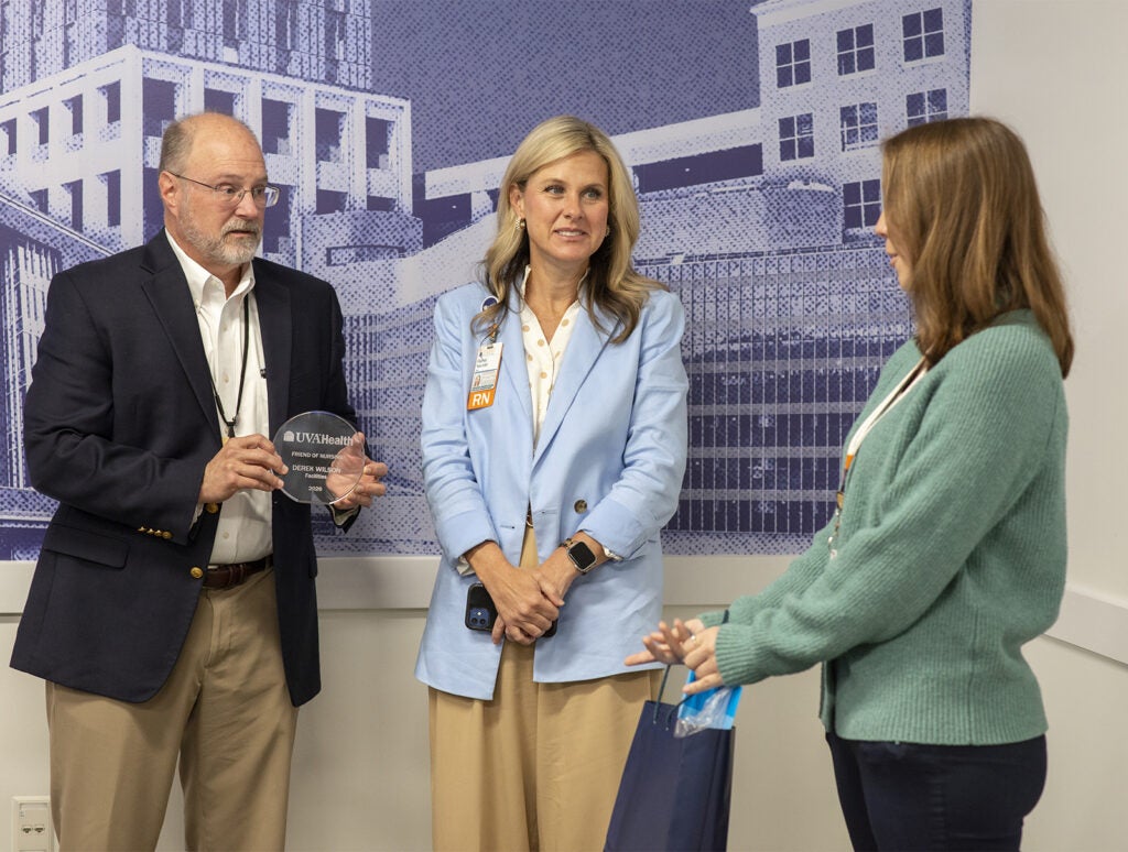 2026 Friend of Nursing Award_UVA Health NPGO_Derek Wilson