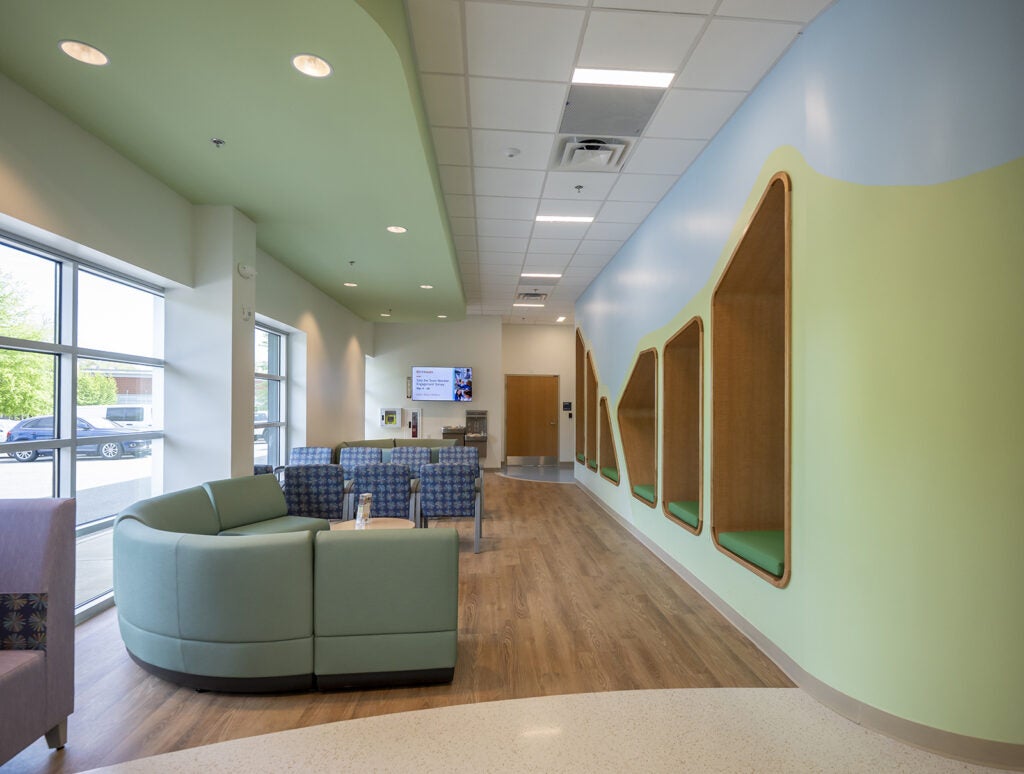 Rivers Pediatrics ribbon cutting