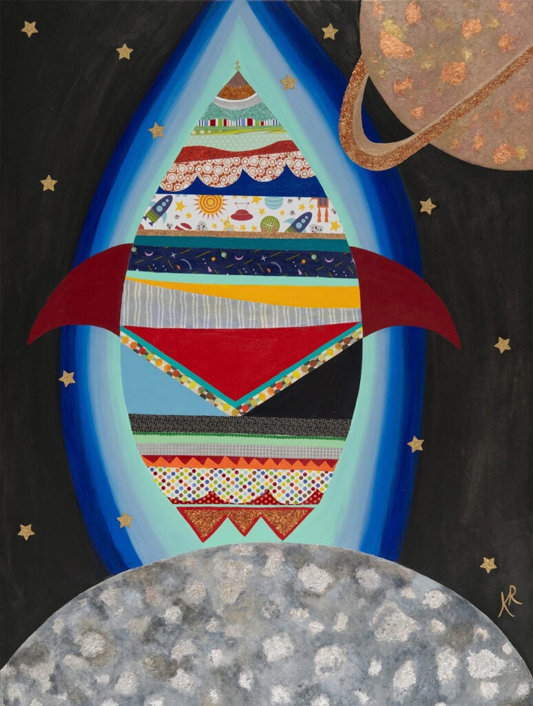 Rocket Ship by Keely Rodriguez