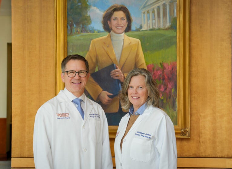 Todd Bauer, MD, and Kathleen Haden, RN, MSN, ANP.