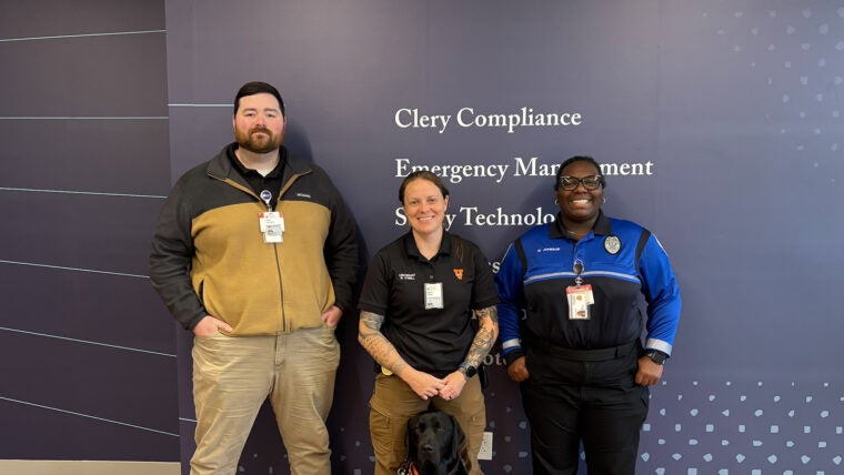 Lt. Colin Clements, Lt. Maeve O'Neill, Ofc. Mia Johnson_UVA Police Division
