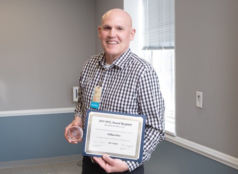 UVA Health BEE Award_Bill Potts