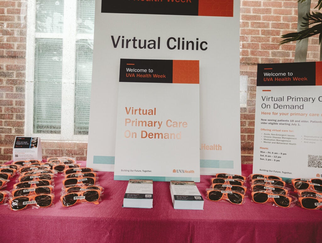 UVA Health Week, Fontaine, Monday, May 11, 2026