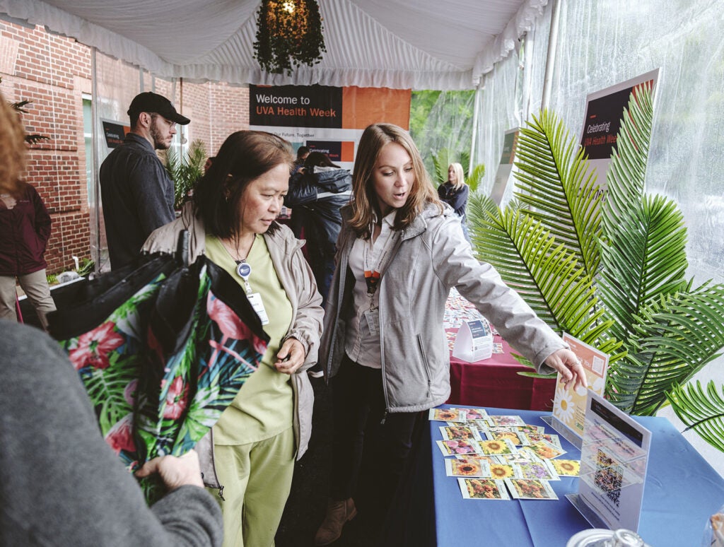 UVA Health Week, Fontaine, Monday, May 11, 2026