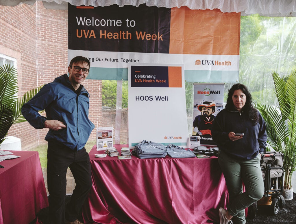 UVA Health Week, Fontaine, Monday, May 11, 2026
