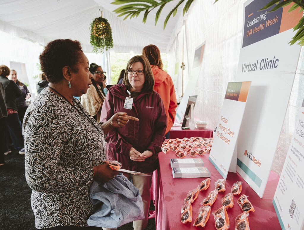 UVA Health Week, Fontaine, Monday, May 11, 2026