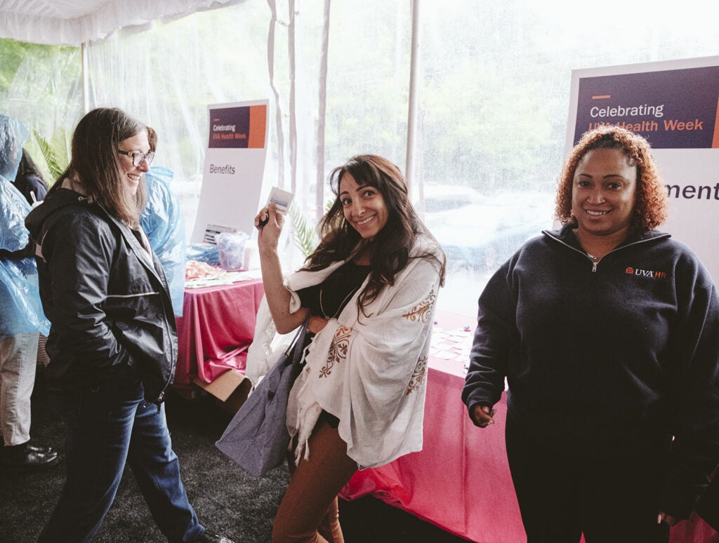 UVA Health Week, Fontaine, Monday, May 11, 2026