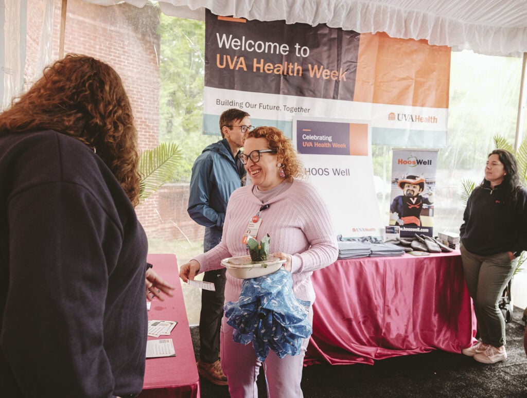 UVA Health Week, Fontaine, Monday, May 11, 2026