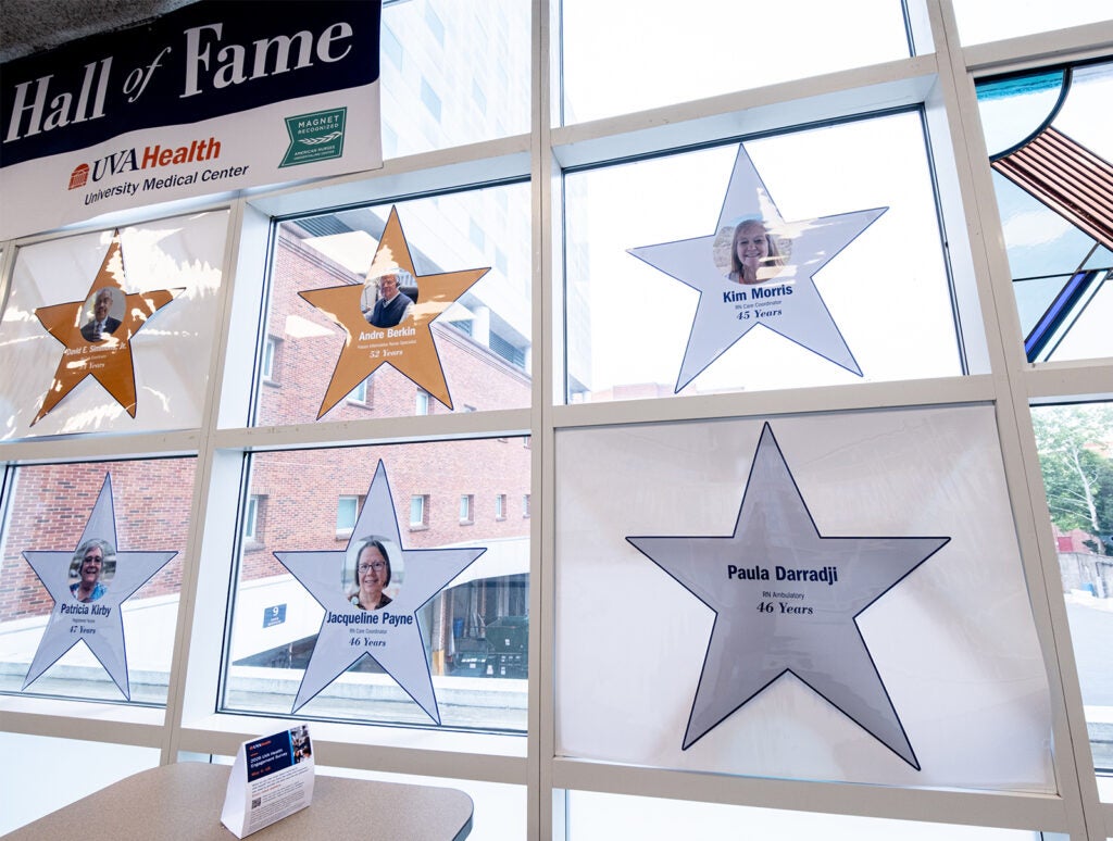 2026 UVA Health Nurses Legacy Hall of Fame