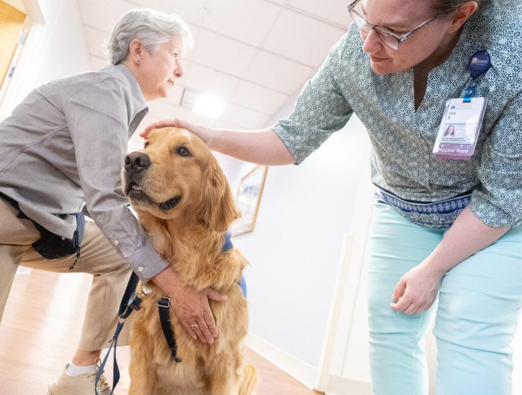 2026 UVA Health Nurses Week Therapy Dog