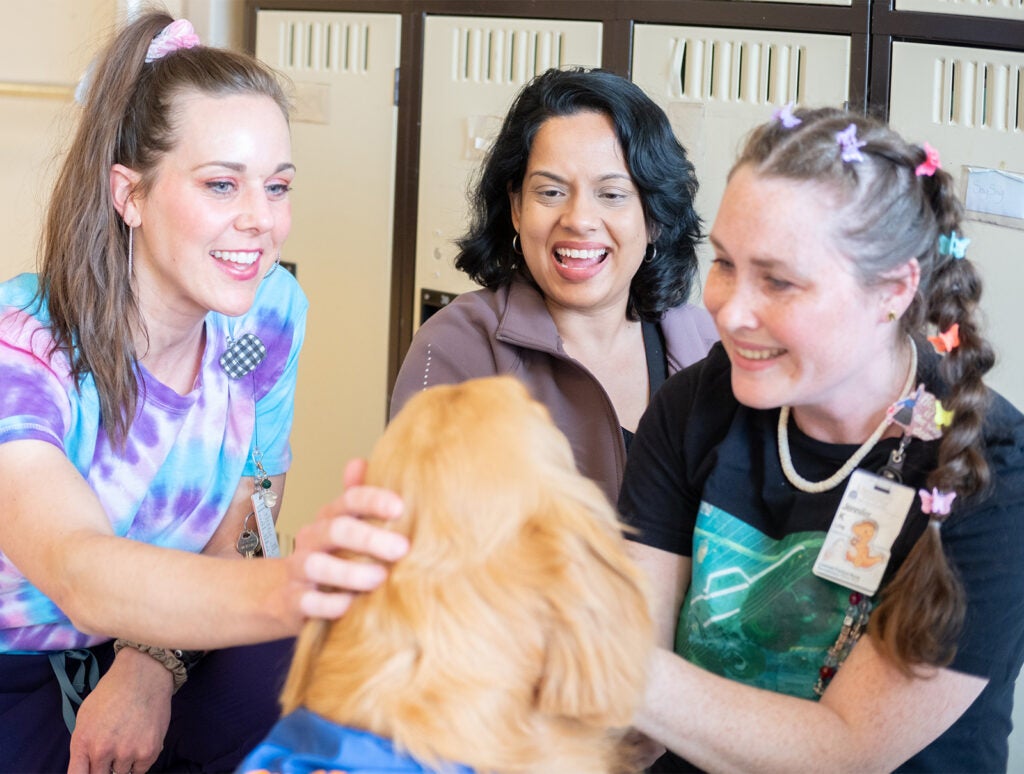 2026 UVA Health Nurses Week Therapy Dog