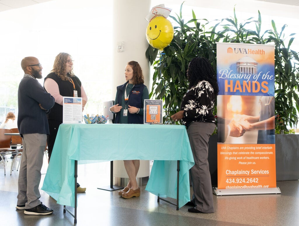 2026 National Nurses Week_UVA Health UMC_Blessing of the Hands