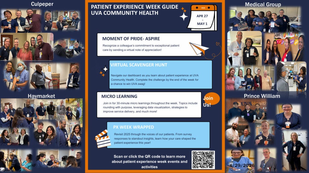 2026 UVACH Patient Experience Week