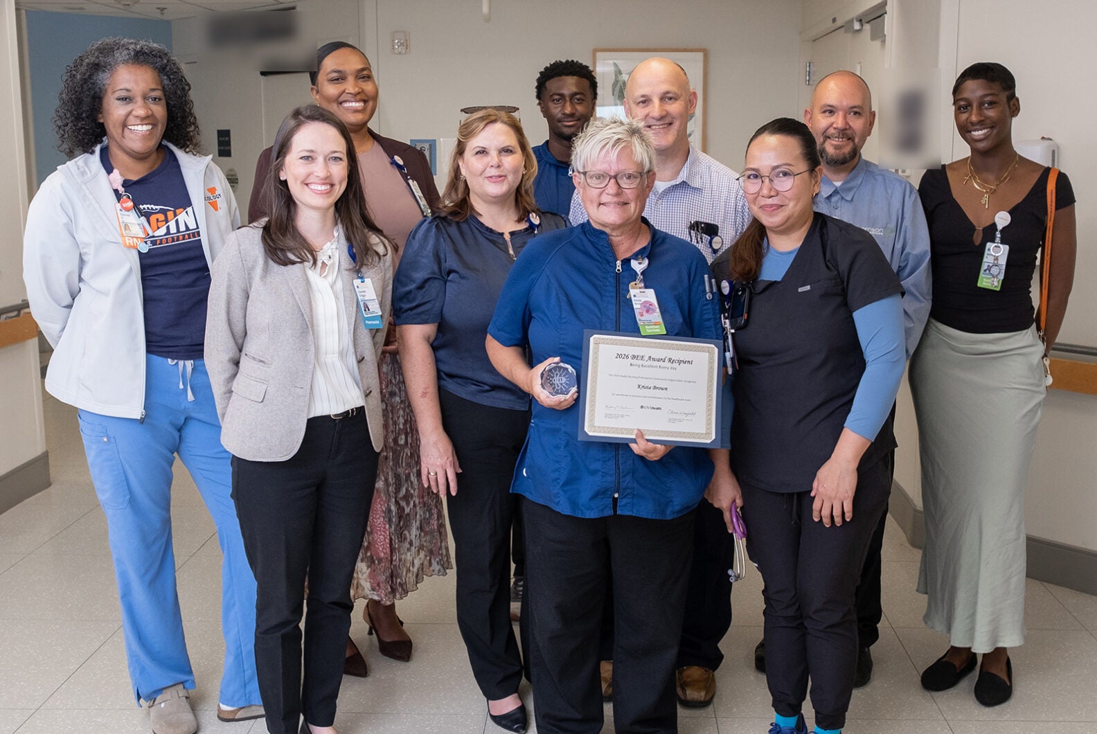 BEE-Award_Krista-Brown_UVA-Health-UMC