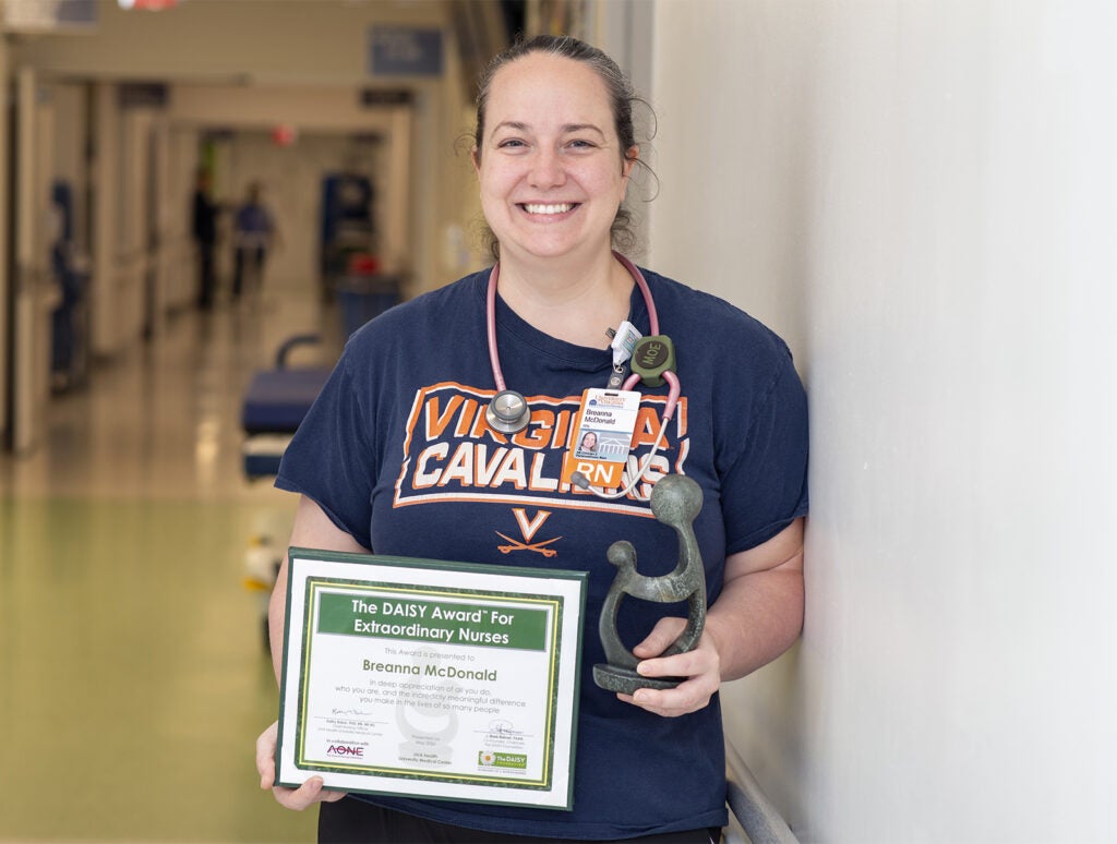 DAISY Award_Breanna McDonald_UVA Health