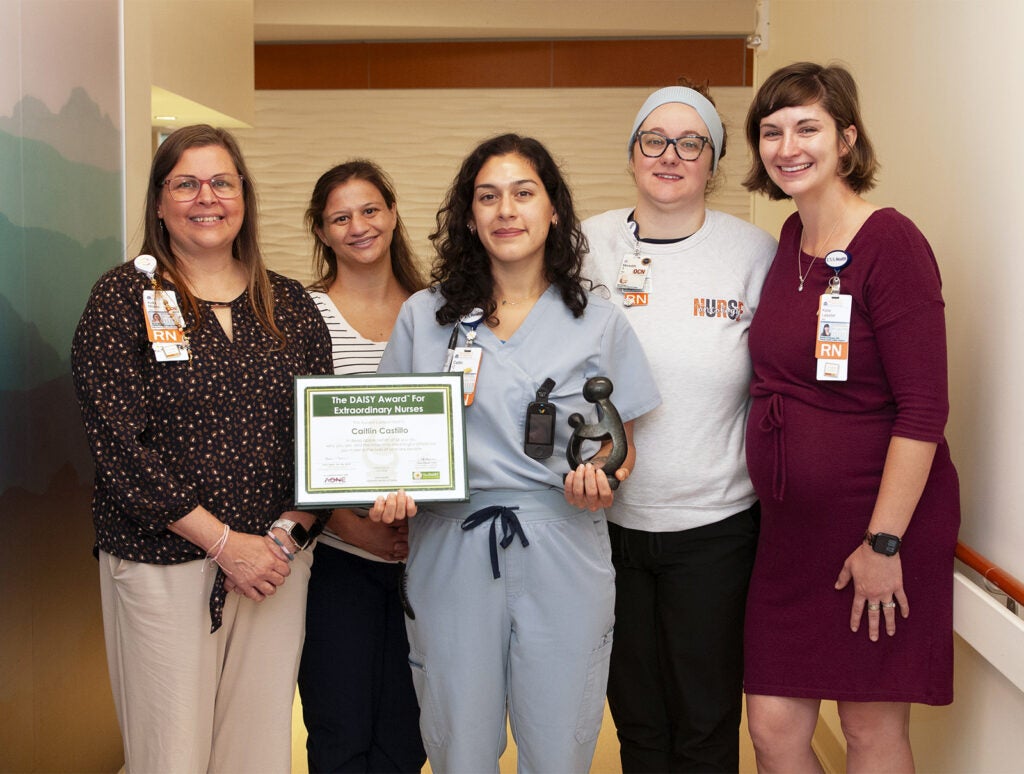DAISY Award_Caitlin Castillo_UVA Health