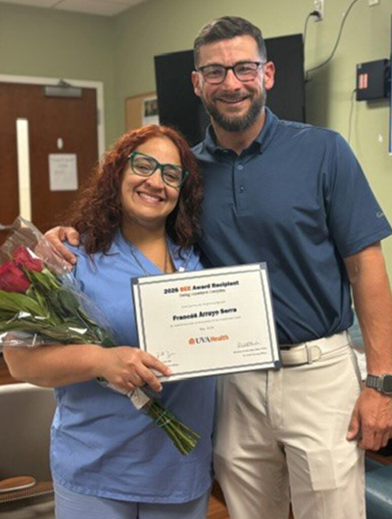 Francss-Arroyo_BEE-Award_UVA-Community-Health