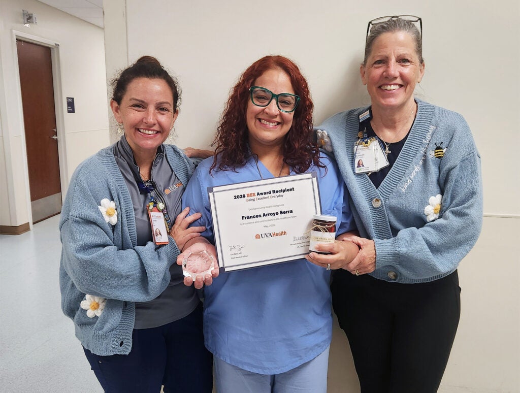 Francss-Arroyo_BEE-Award_UVA-Community-Health