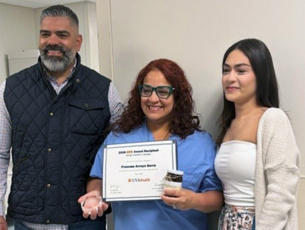 Francss-Arroyo_BEE-Award_UVA-Community-Health