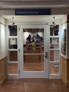 transplant center artwork