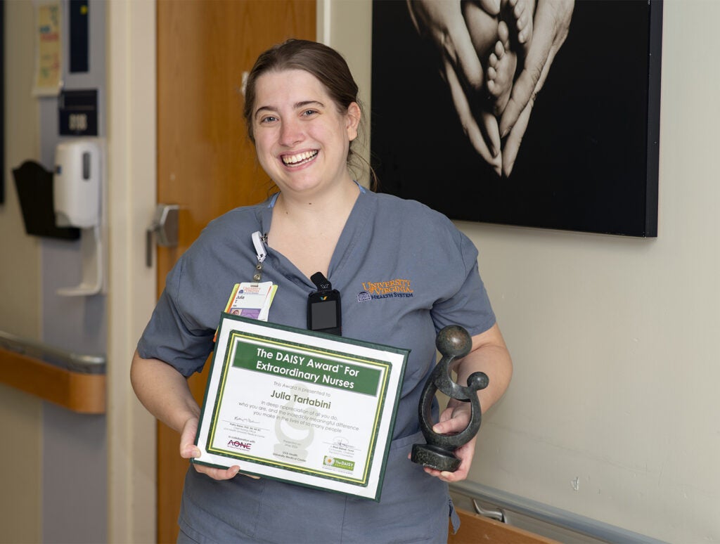 UVA Health DAISY Award_Julia Tartabini