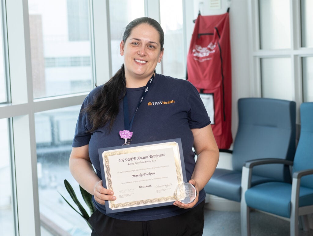 UVA-Health_BEE_Award_Monika_Vuckovic