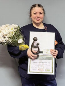 BEE Award_Haymarket Medical Center_Autumn Kelley, RN, BSN, CEN