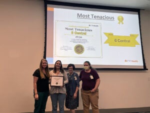 2026-Hand-Hygiene-Awards_UVA-Health-UMC_Most-Tenacious